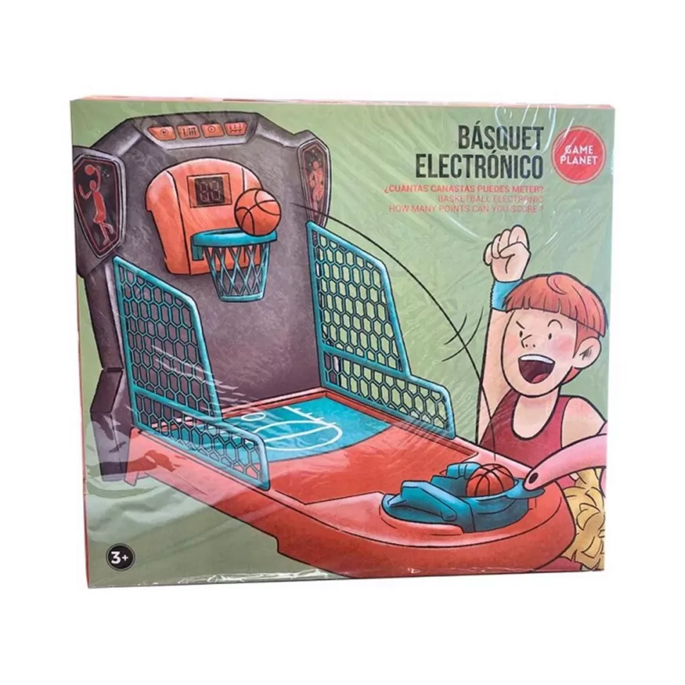 Game Planet Juegos De Mesa^ Canasta Basket Electronica