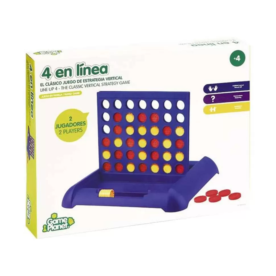 Game Planet Juego Clasico 4 En Linea* Juegos De Mesa