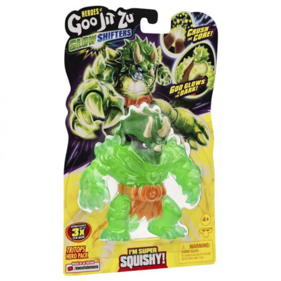 Goo Jit Zu Heroes Glow Shifters Tritops* Figuras Y Minimundos