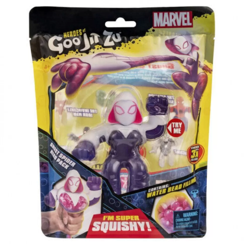 Goo Jit Zu Figuras Y Minimundos^ Heroes Marvel Ghost Spider