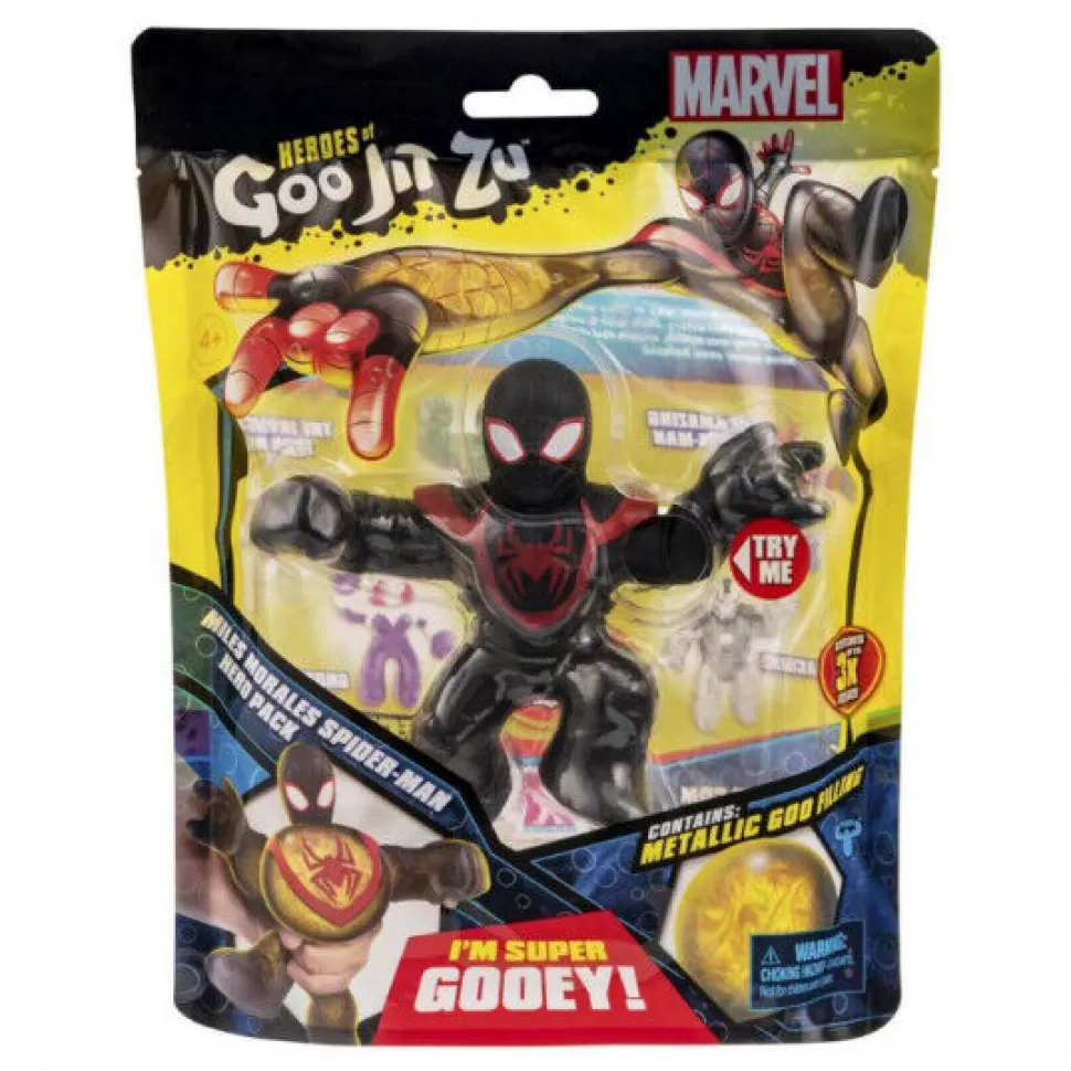 Goo Jit Zu Heroes Marvel Miles Morales* Figuras Y Minimundos