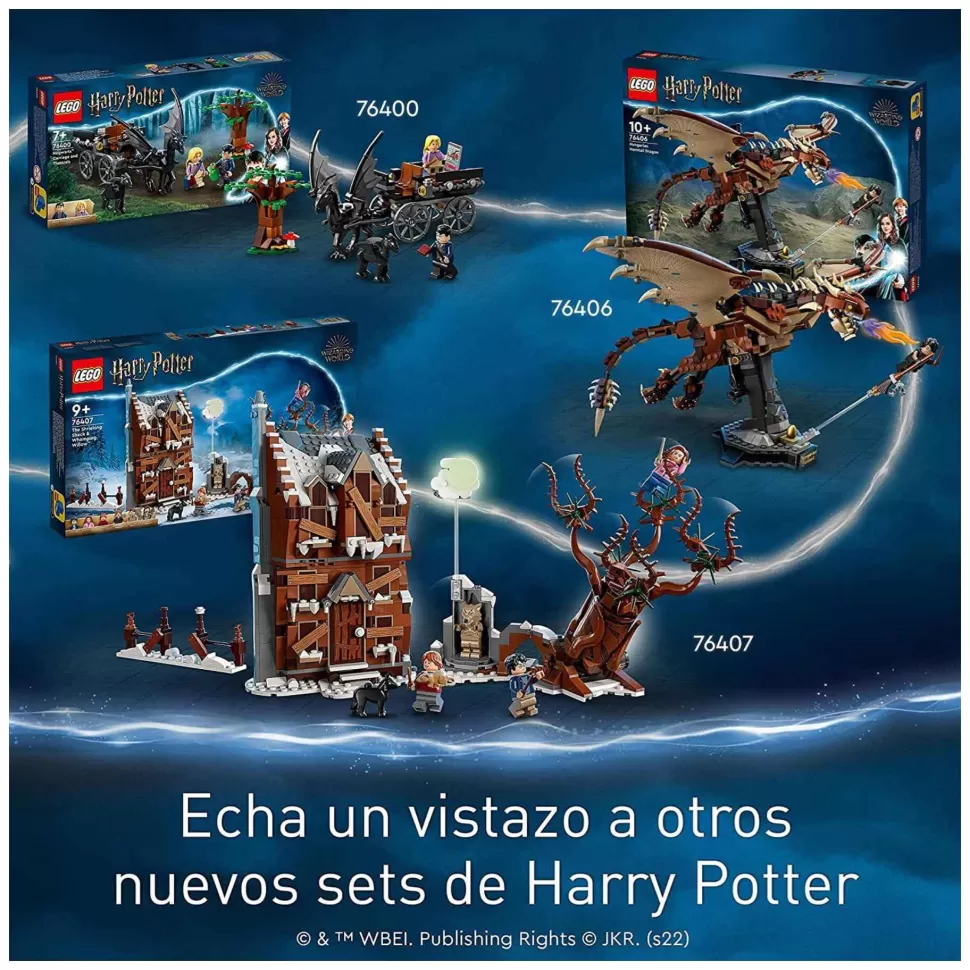 * Juegos De Construcción^ Harry Potter Casa De Los Gritos Y Sauce Boxeador 76407