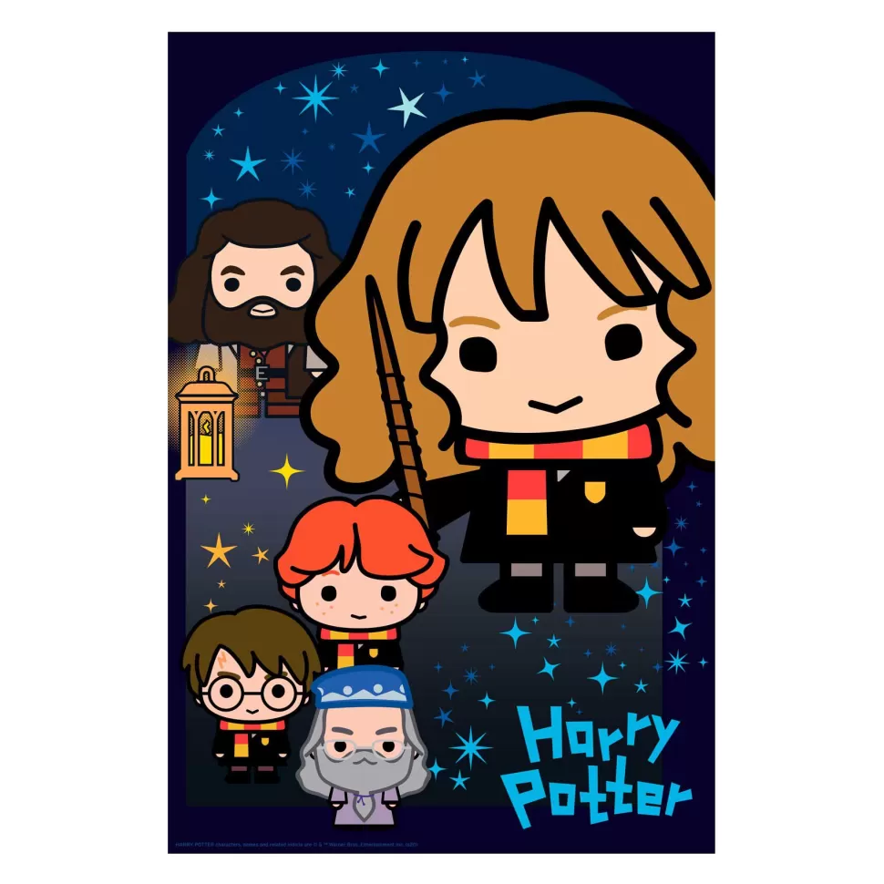 Harry Potter Puzzles Y Educativos^ Puzzle Lenticular Hermione Con Peluche