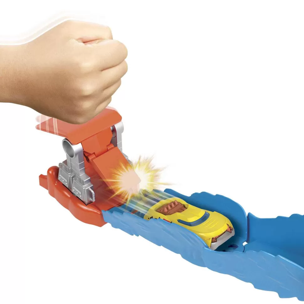 Hot Wheels City El Ataque Del Gorila Pista Para Coches De Juguete 4 Anos* Vehículos Y Radio Control