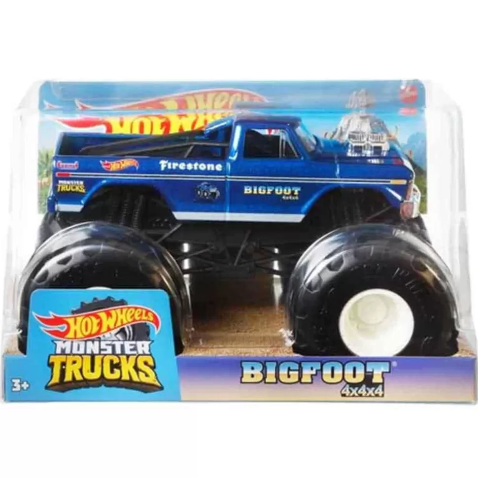 Hot Wheels Vehículos Y Radio Control^ Monster Trucks Todoterreno Bigfoot 4X4