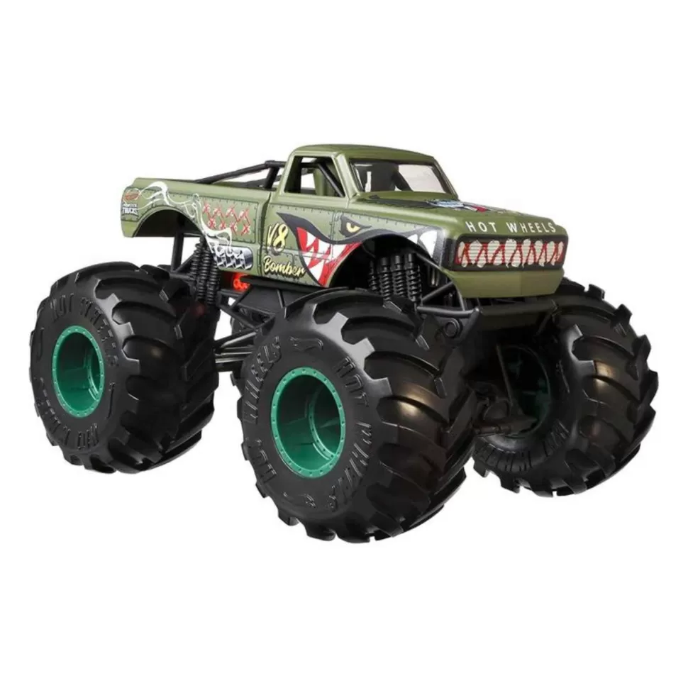 Hot Wheels Monster Trucks Todoterreno V8 Bomber* Vehículos Y Radio Control