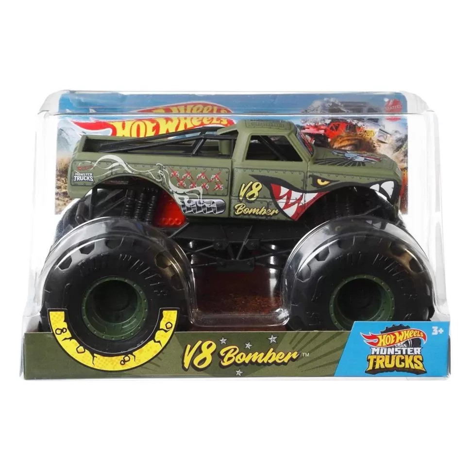 Hot Wheels Monster Trucks Todoterreno V8 Bomber* Vehículos Y Radio Control