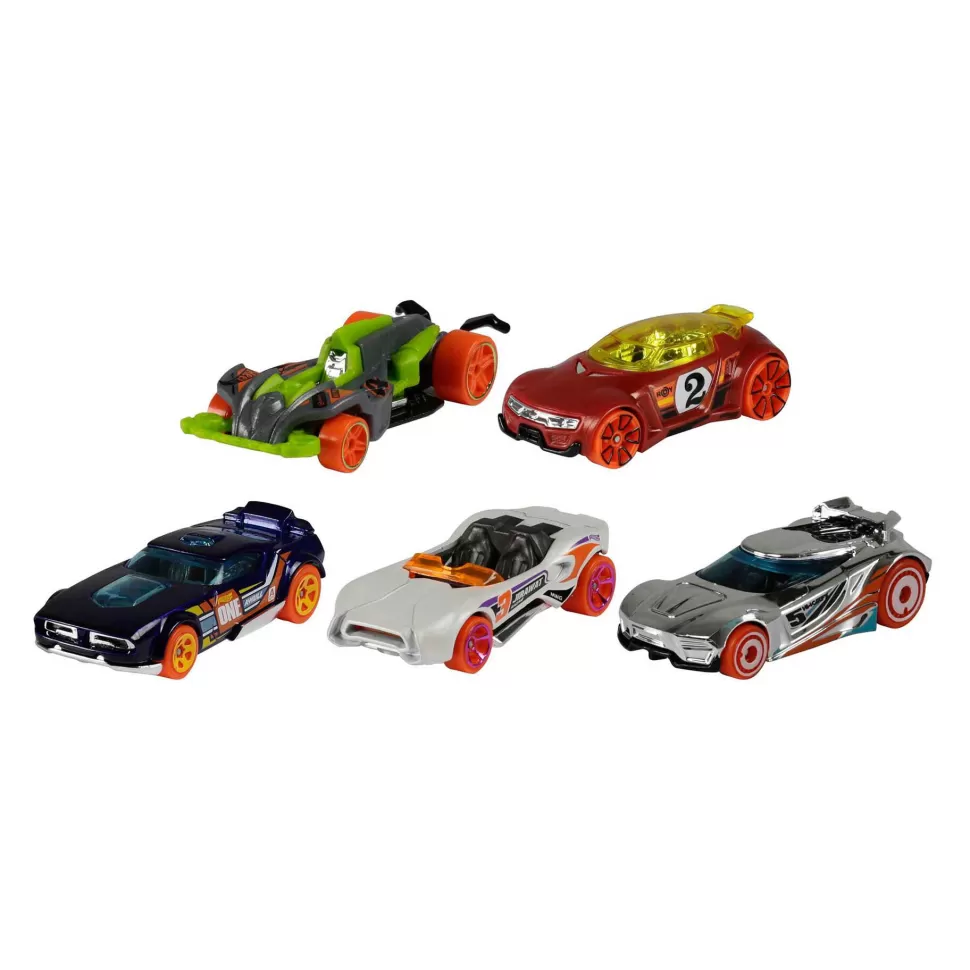 Hot Wheels Pack De 5 Coches De Juguete Modelos Surtidos 5 Anos* Vehículos Y Radio Control