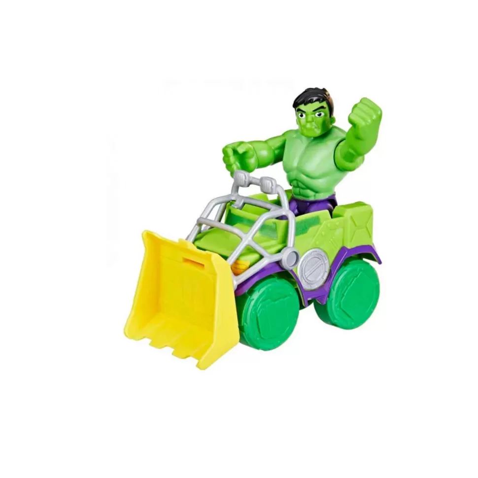 Spiderman Hulk Y Camion Demoledor- Spidey Y Su Superequipo* Figuras Y Minimundos