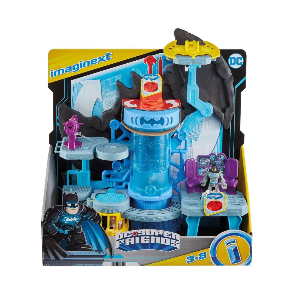 Imaginext Figuras Y Minimundos^ Dc Super Friends Batcueva Batman