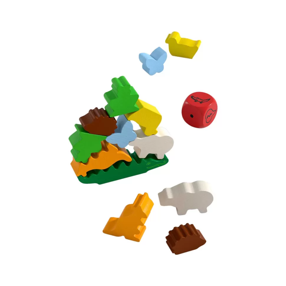 Haba Juego Animal Sobre Animal Version Mini* Puzzles Y Educativos