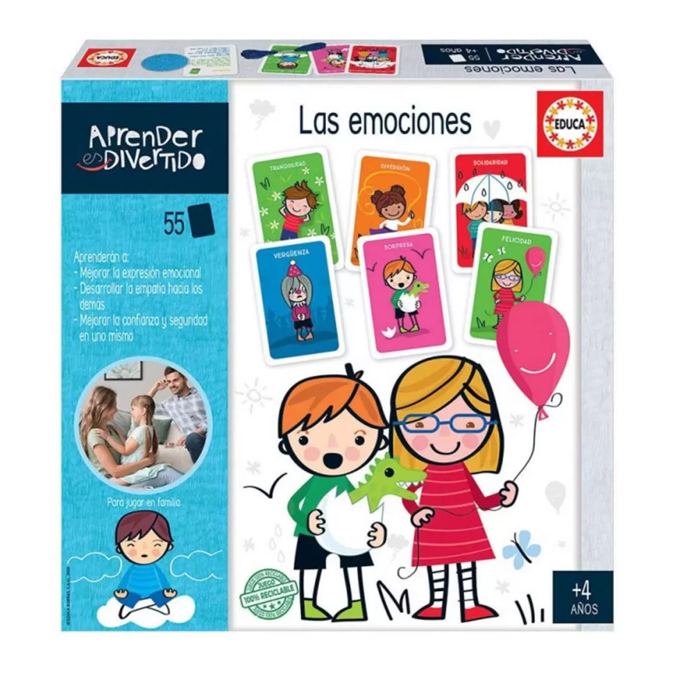 Educa Borras Puzzles Y Educativos^Juego Caja Magica De Las Emociones