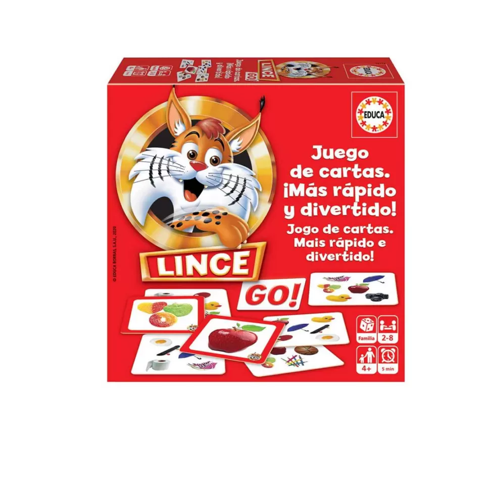 Educa Borras Juego Cartas Lince Go* Puzzles Y Educativos