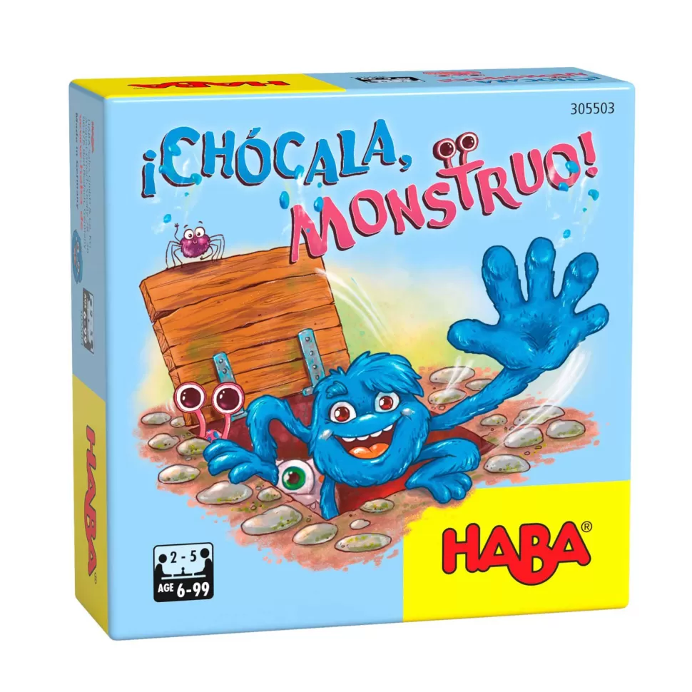 Haba Puzzles Y Educativos^Juego ¡Chocala, Monstruos!