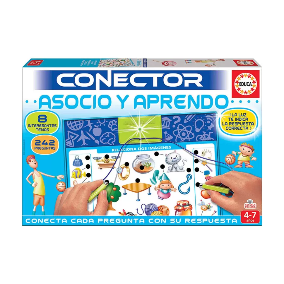 Educa Borras Juego Conector Asocio Y Aprendo* Puzzles Y Educativos