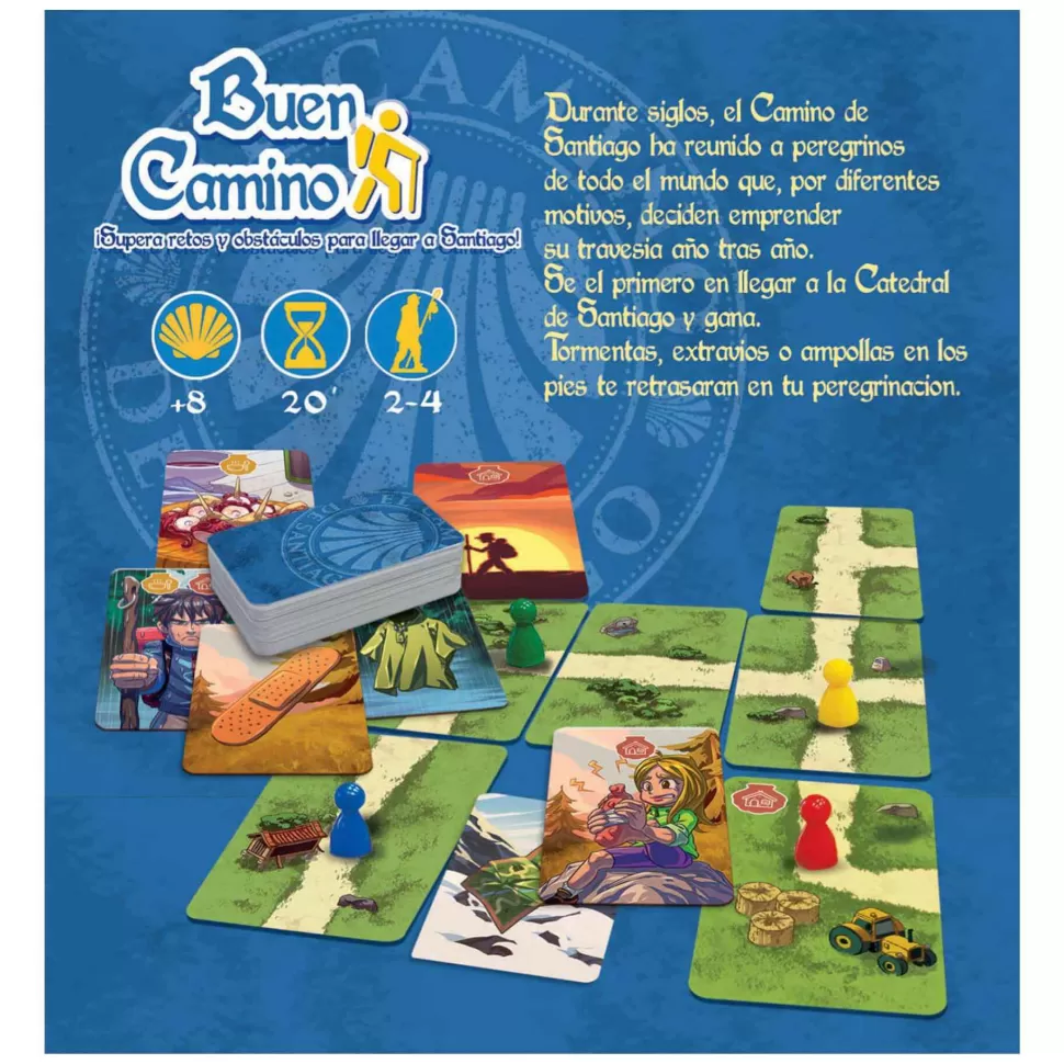 Educa Borras Puzzles Y Educativos^Juego De Cartas Buen Camino