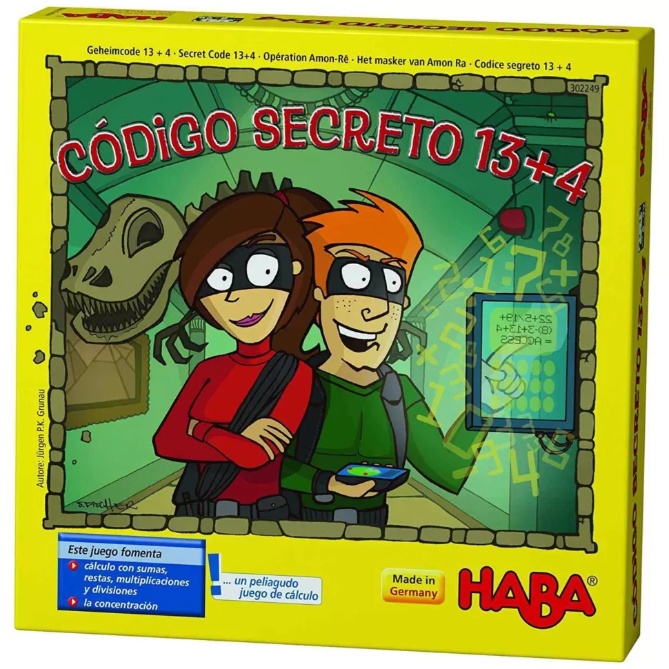 Haba Juego De Dados Codigo Secreto 13+4* Puzzles Y Educativos