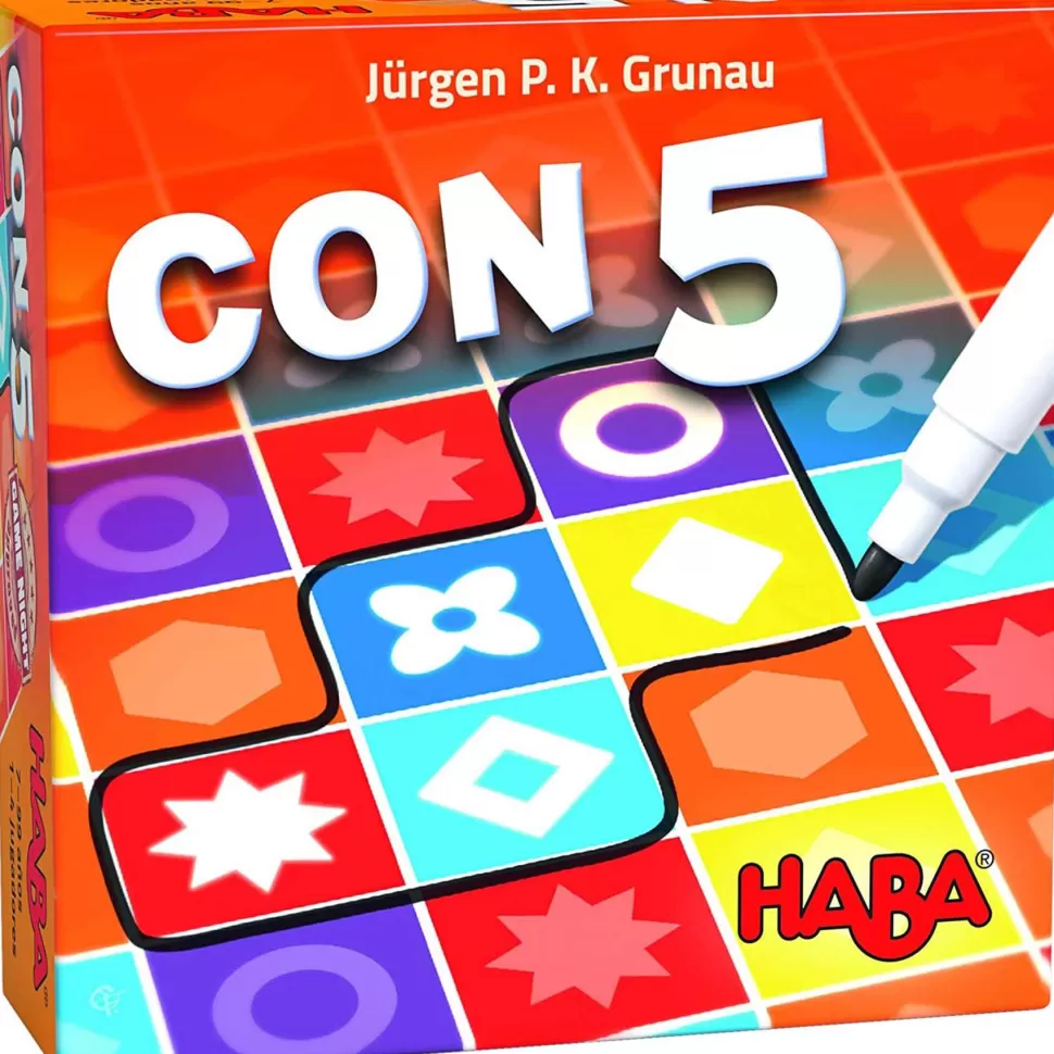 Haba Puzzles Y Educativos^Juego De Mesa Con5