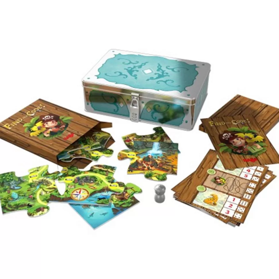 Haba Juego De Mesa Find The Code Isla Pirata* Puzzles Y Educativos