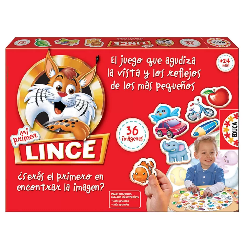 Educa Borras Juego De Mesa Mi Primer Lince* Juegos De Mesa