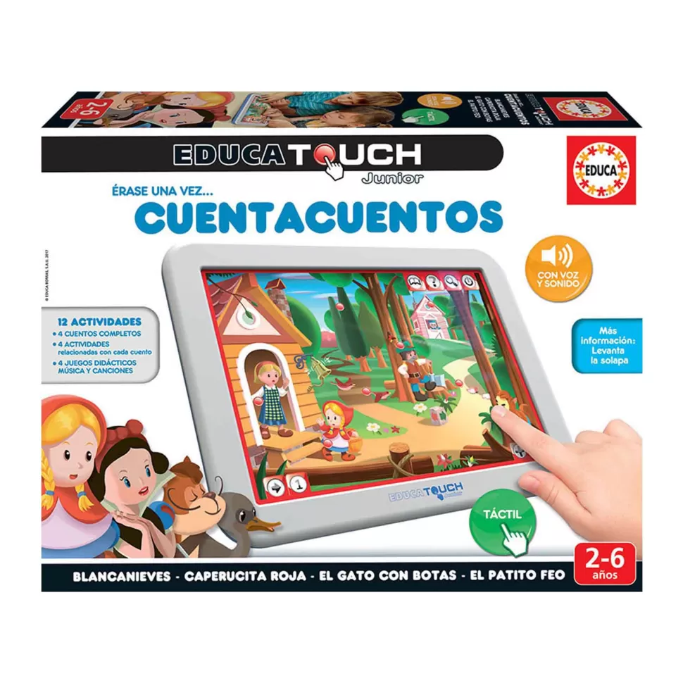 Educa Borras Puzzles Y Educativos^Juego Educa Touch Junior Erase Una Vez...Cuentacuentos