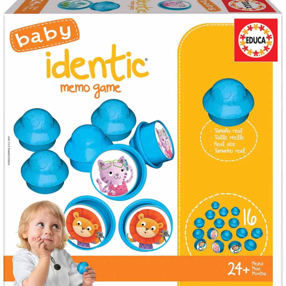 Educa Borras Puzzles Y Educativos^Juego Educativo Baby Identic Memo