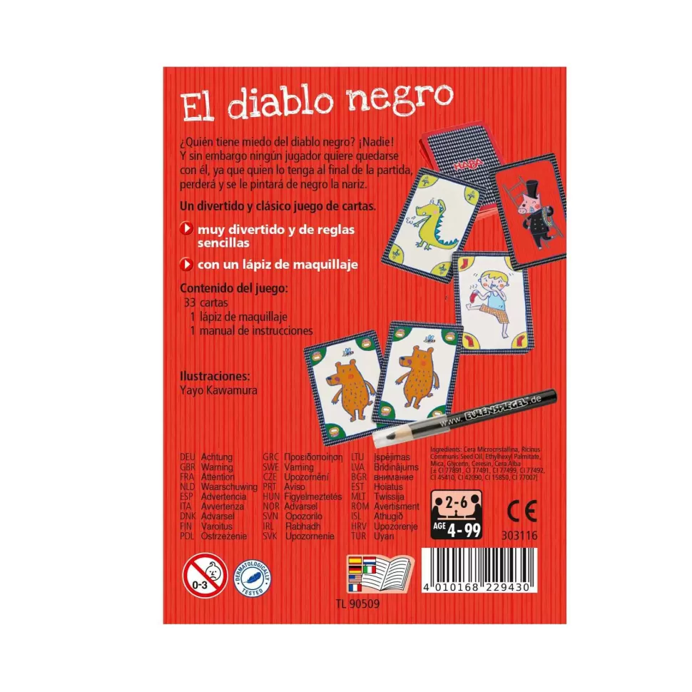 Haba Puzzles Y Educativos^Juego El Diablo Negro