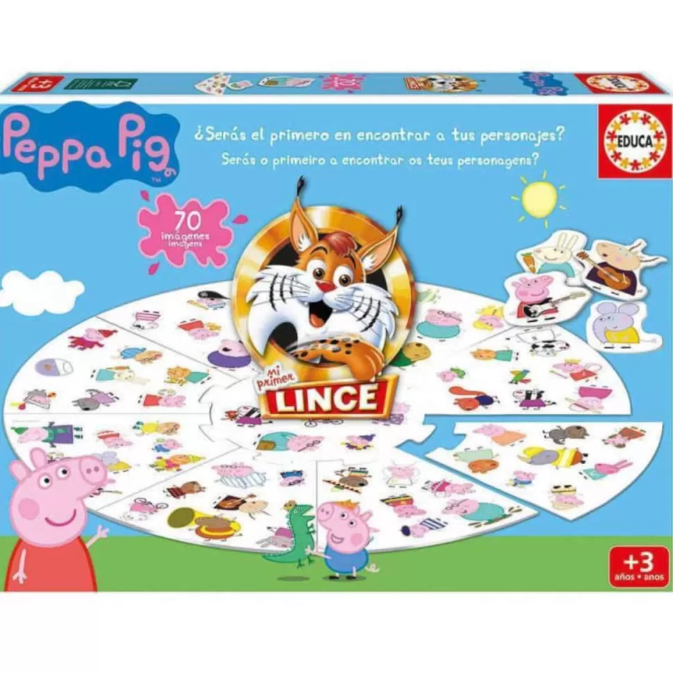 Educa Borras Juego Lince Peppa Pig* Puzzles Y Educativos