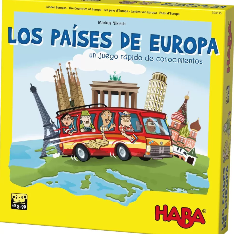 Haba Puzzles Y Educativos^Juego Los Paises De Europa