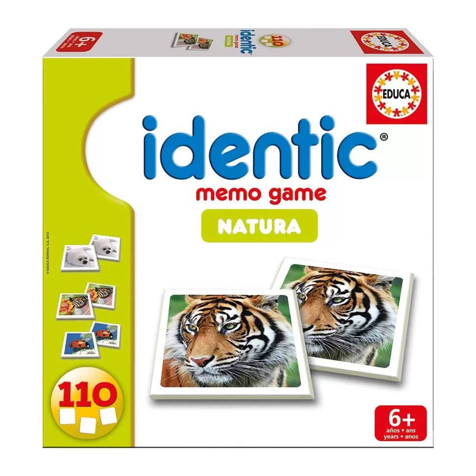 Educa Borras Puzzles Y Educativos^Juego Memoria Identic Natura