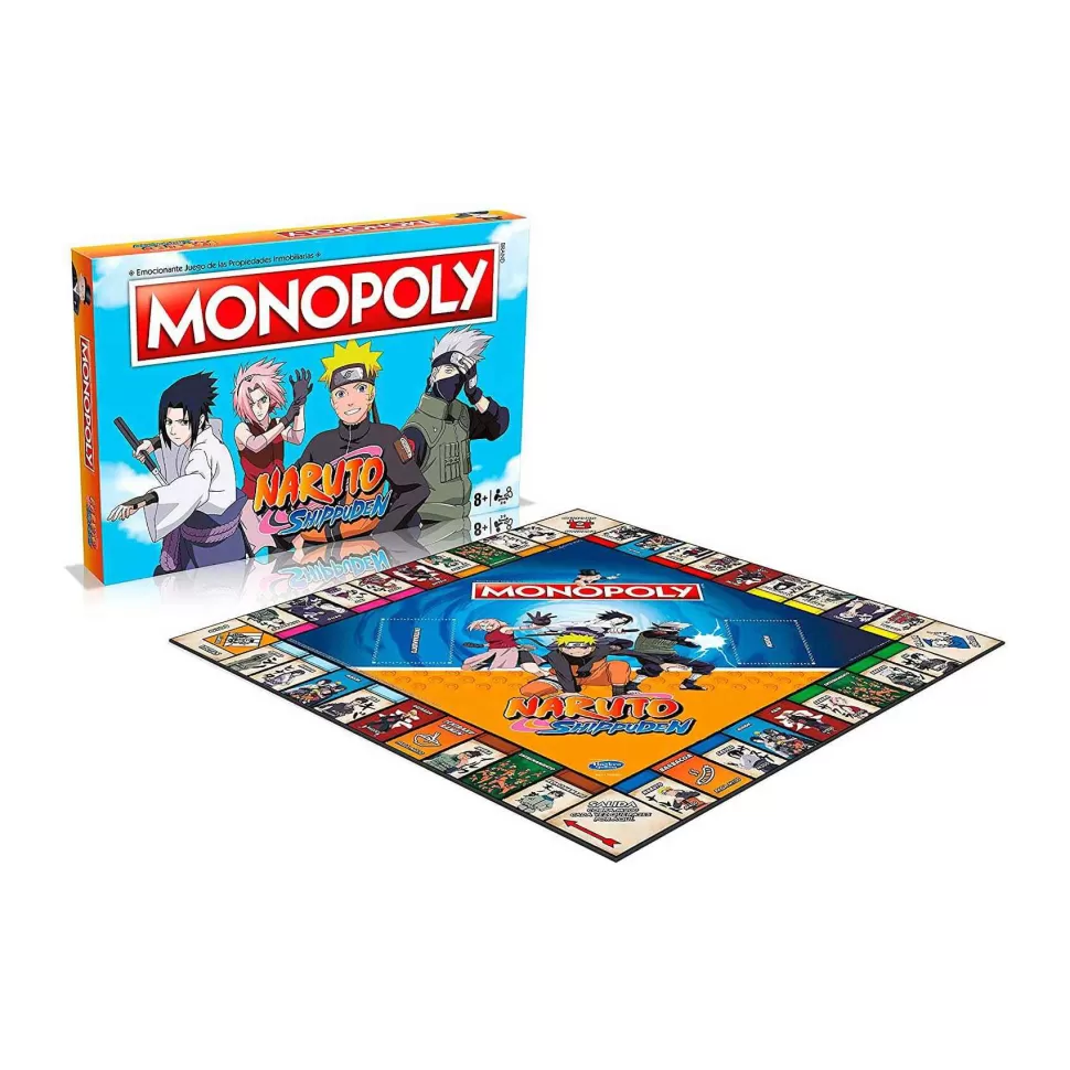 Naruto Juego Monopoly * Juegos De Mesa