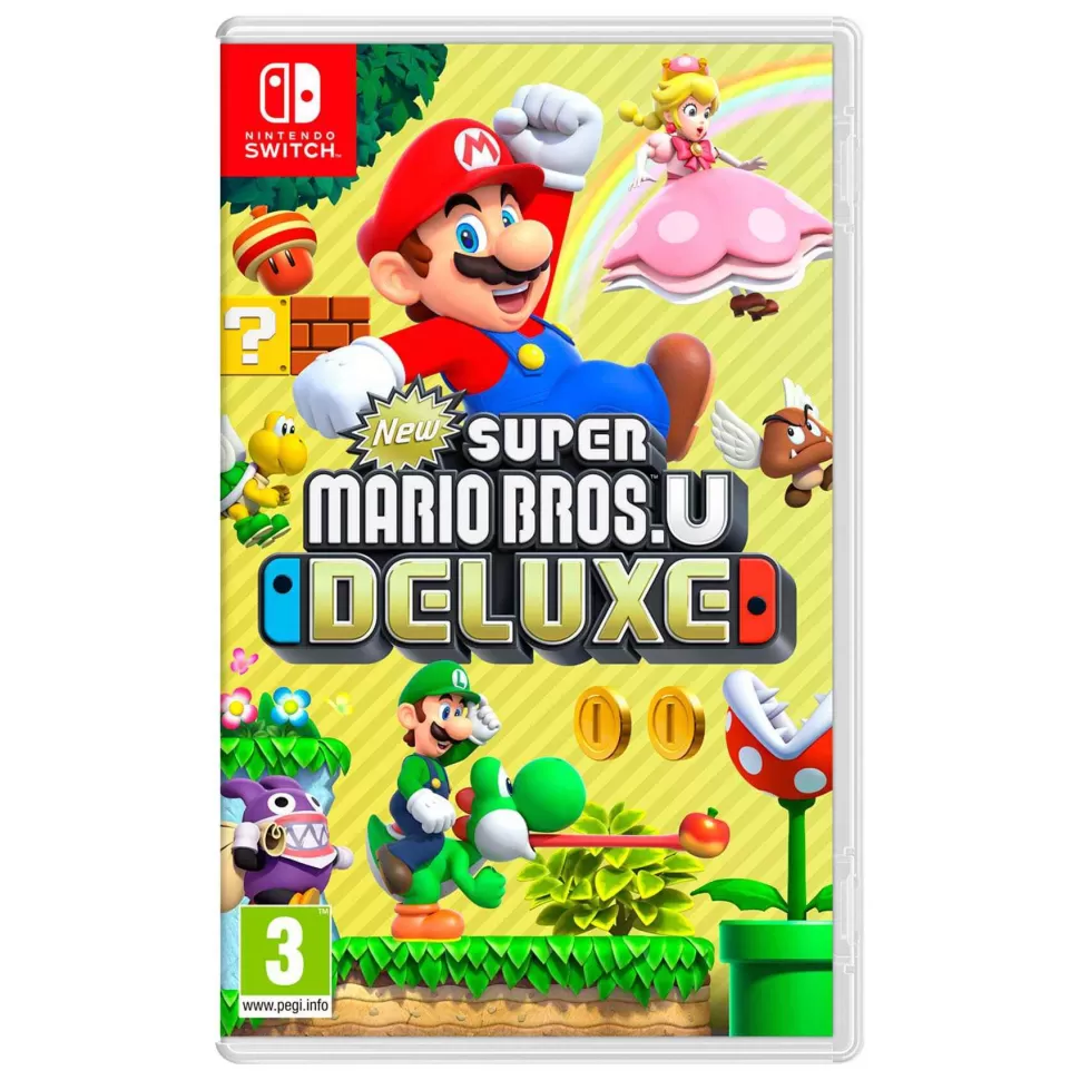 Nintendo Switch Juguetes Electrónicos^Juego New Super Mario Bros Deluxe