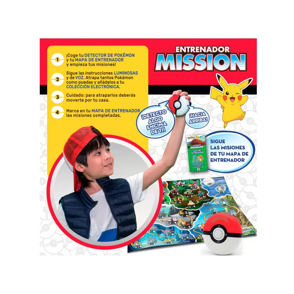 Educa Borras Juego Pokemon Entrenador Mission* Juegos De Mesa