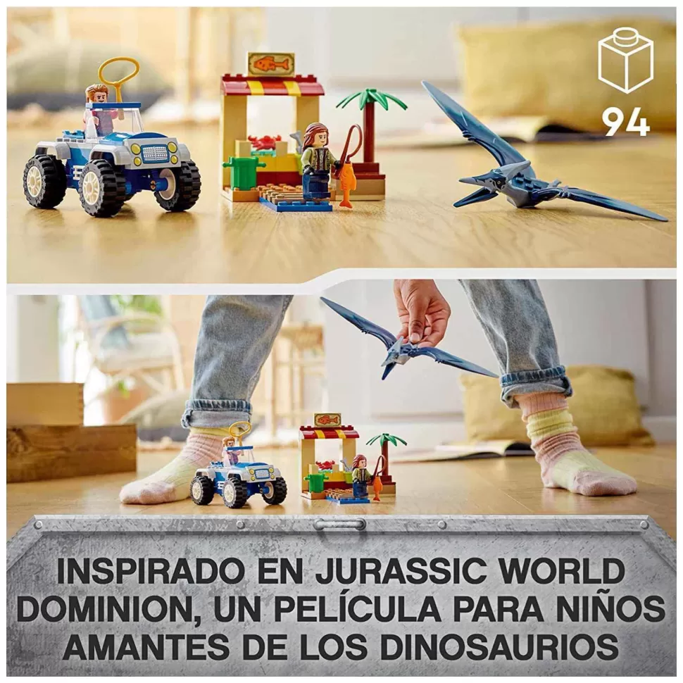 * Jurassic World Caza Del Pteranodon 76943* Juegos De Construcción