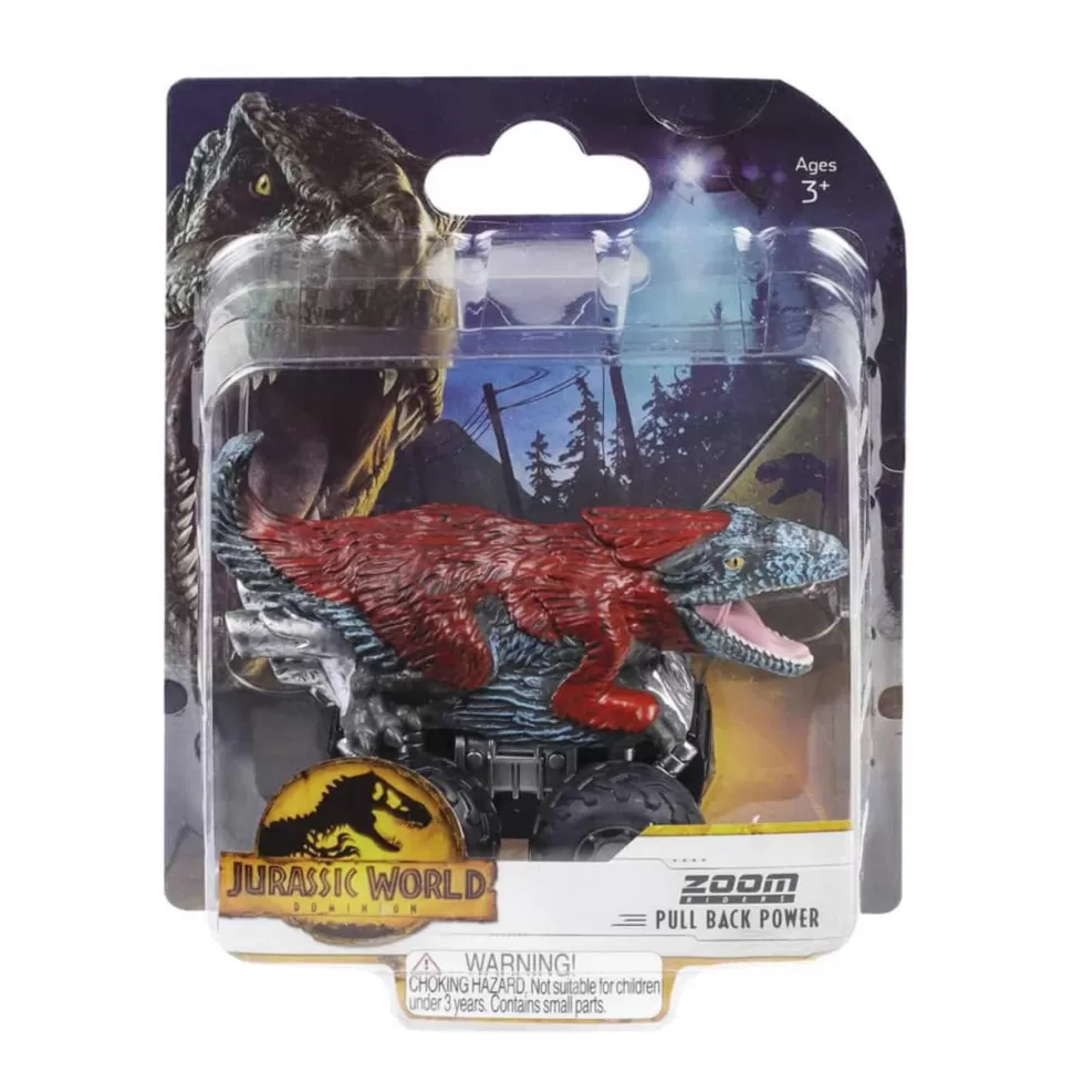 Jurassic World Coche Dinos Coleccionables Zoom Riders Dominion Diferentes Modelos* Figuras Y Minimundos