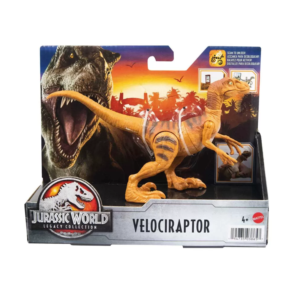 Jurassic World Coleccion Legacy Velociraptor* Figuras Y Minimundos