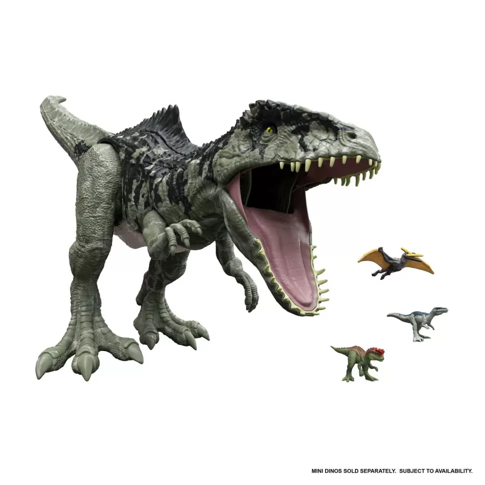 Jurassic World Dinosaurio Gigante Super Colosal 4 Anos* Figuras Y Minimundos