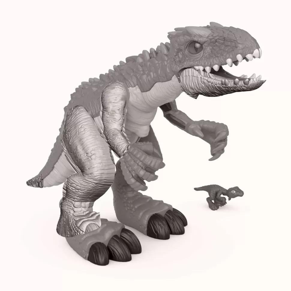 Imaginext Figuras Y Minimundos^Jurassic World Dinosaurio Indominus Rex