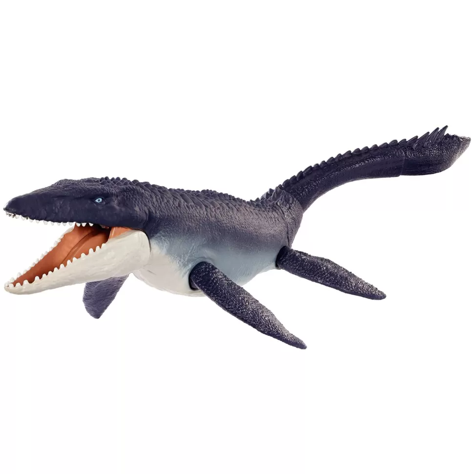 Jurassic World Figuras Y Minimundos^ Dinosaurio Mosasaurus Defensor Del Oceano 4 Anos