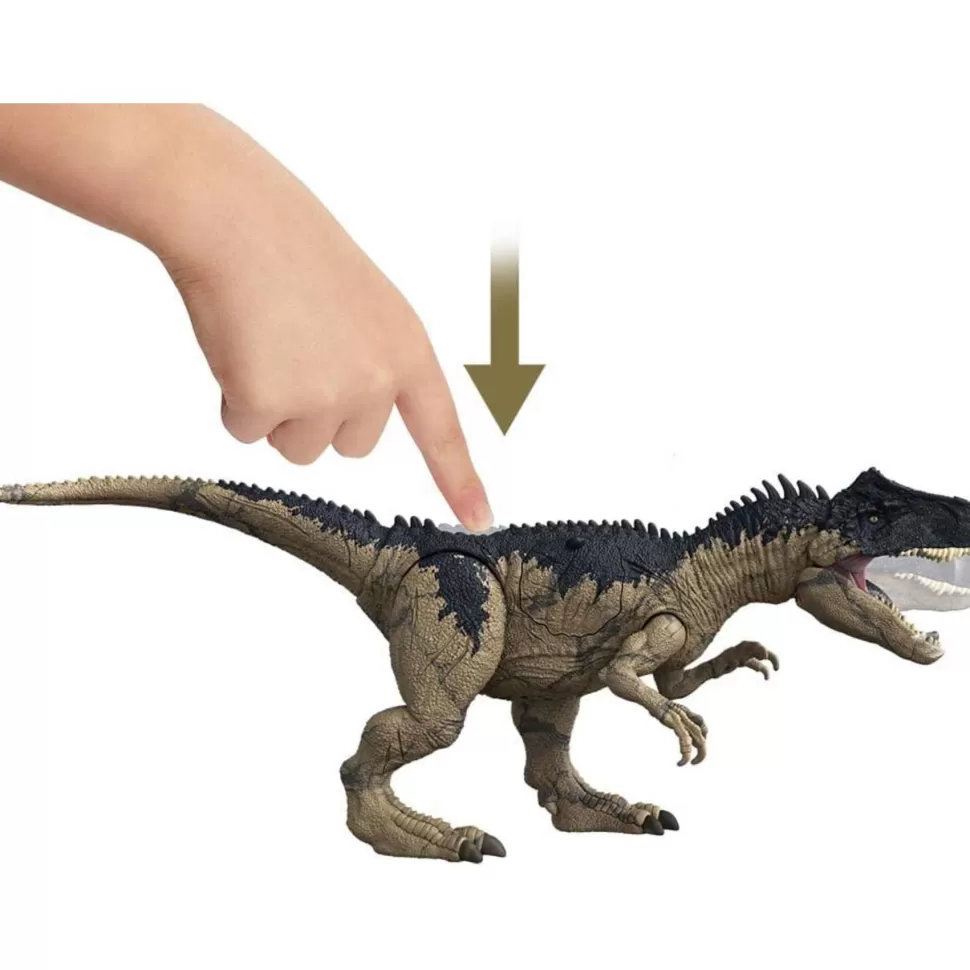 Jurassic World Figuras Y Minimundos^ Dominion Allosaurus Dano Extremo