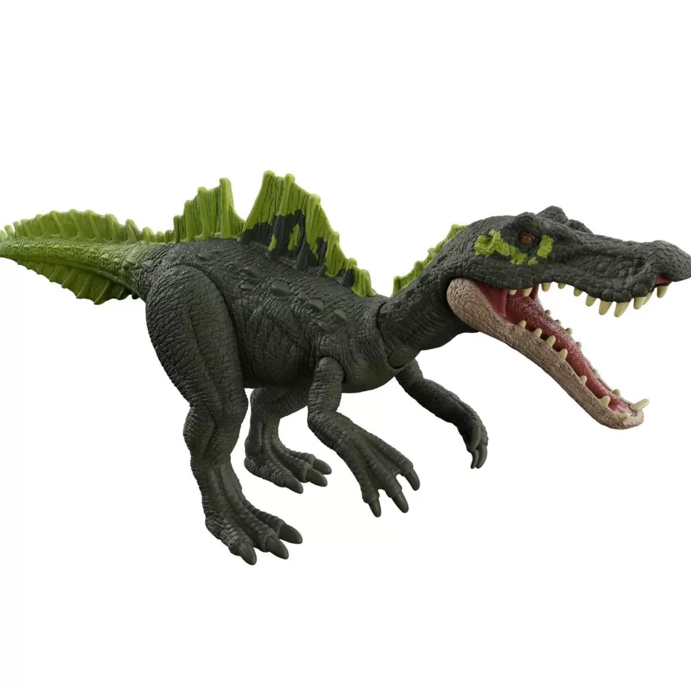 Jurassic World Figuras Y Minimundos^ Dominion Dinosaurio Ruge Y Golpea Ichthyovenator