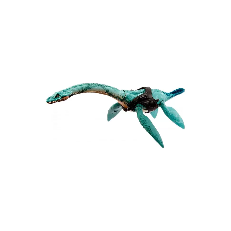 Jurassic World Figuras Y Minimundos^ Gigantic Tracker Elasmosaur Dinosaurio Juguete 4 Anos