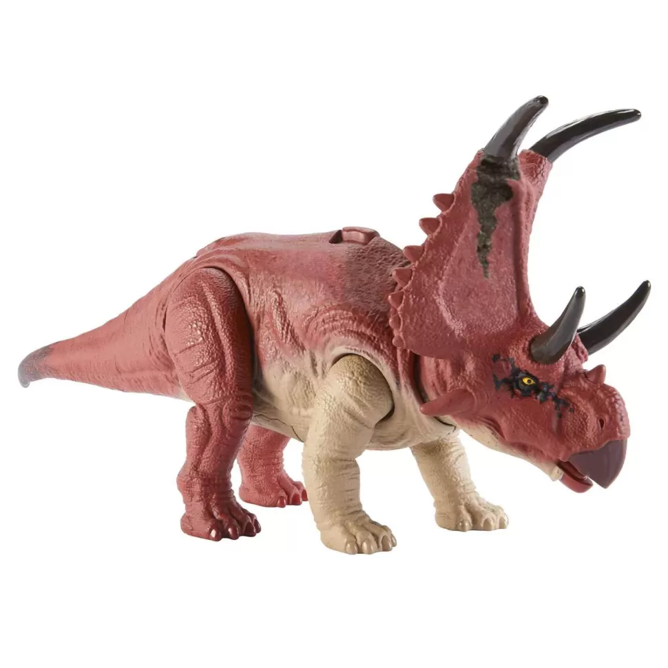 Jurassic World Figuras Y Minimundos^ Rugido Salvaje Diabloceratops Dinosaurio Juguete 4Anos