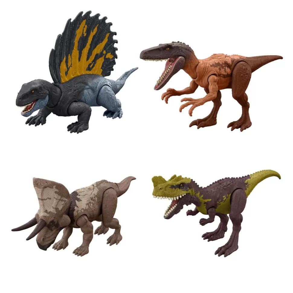 Jurassic World Strike Attack Dinosaurio Surtido* Figuras Y Minimundos