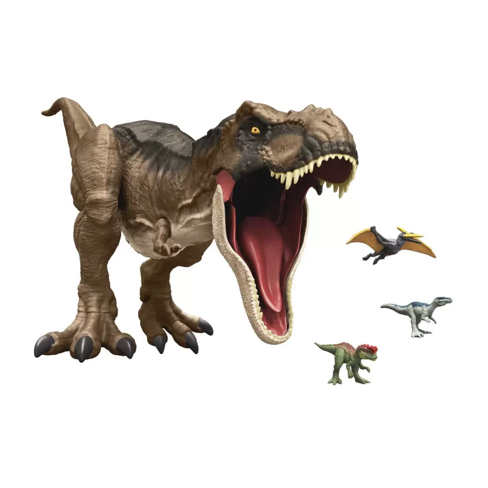 Jurassic World T Rex Super Colosal* Figuras Y Minimundos