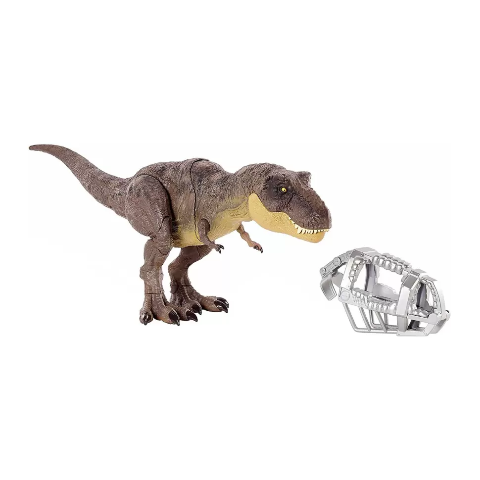 Jurassic World Trex Pisa Y Ataca Con Sonidos* Figuras Y Minimundos