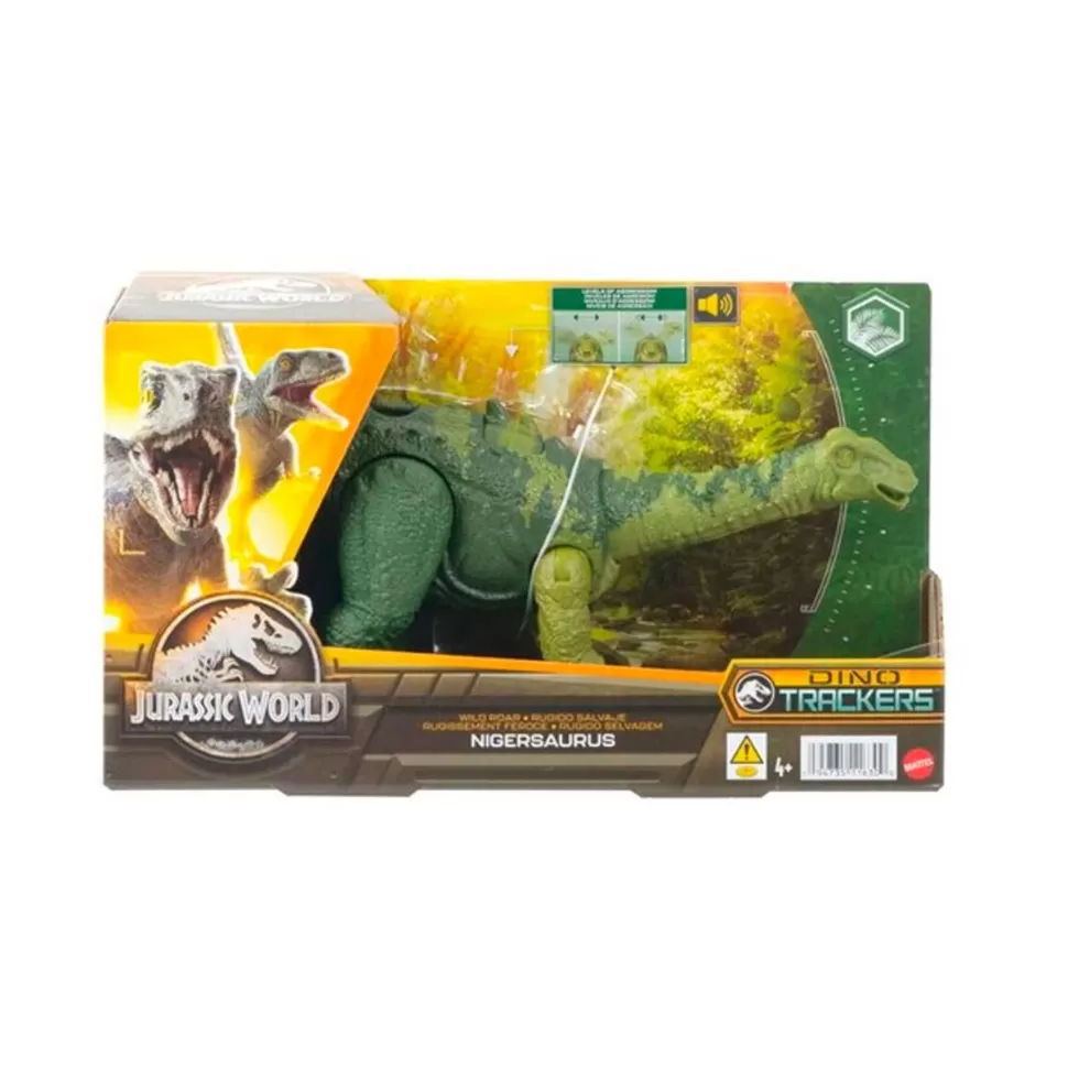 Jurassic World Wild Roar Nigersaurus* Figuras Y Minimundos