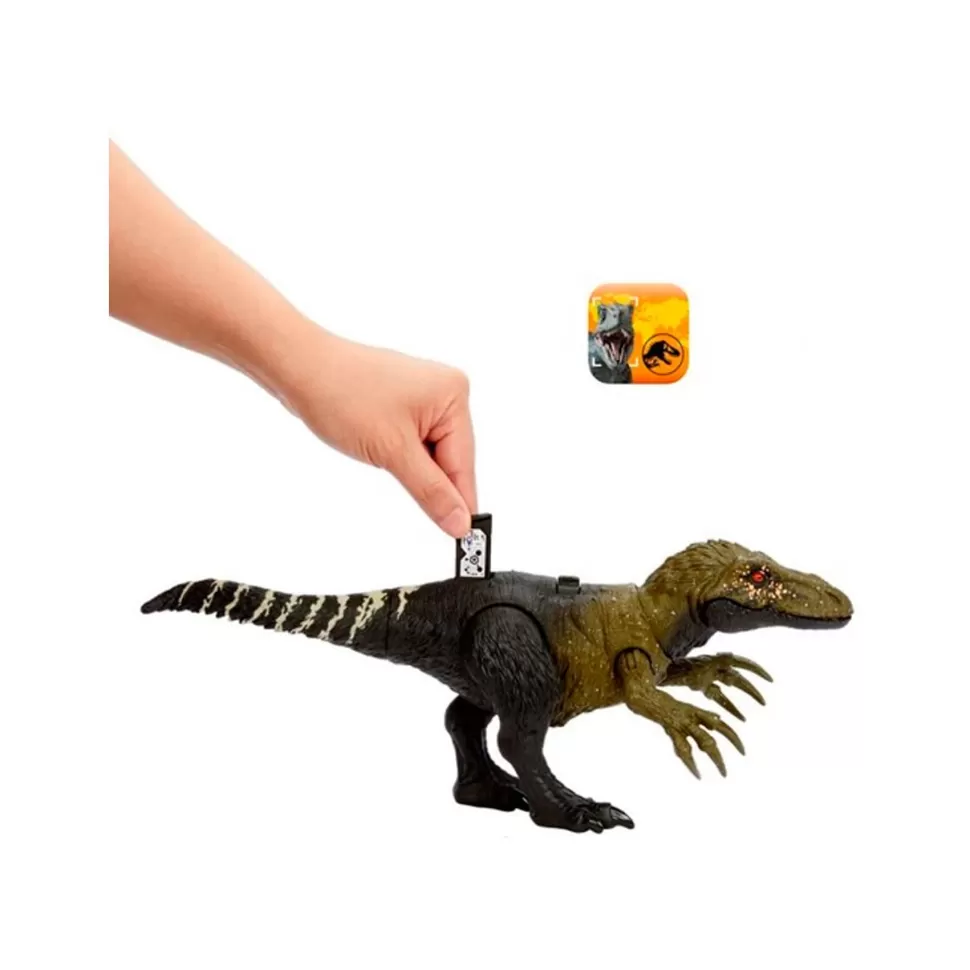 Jurassic World Wild Roar Orkoraptor* Figuras Y Minimundos