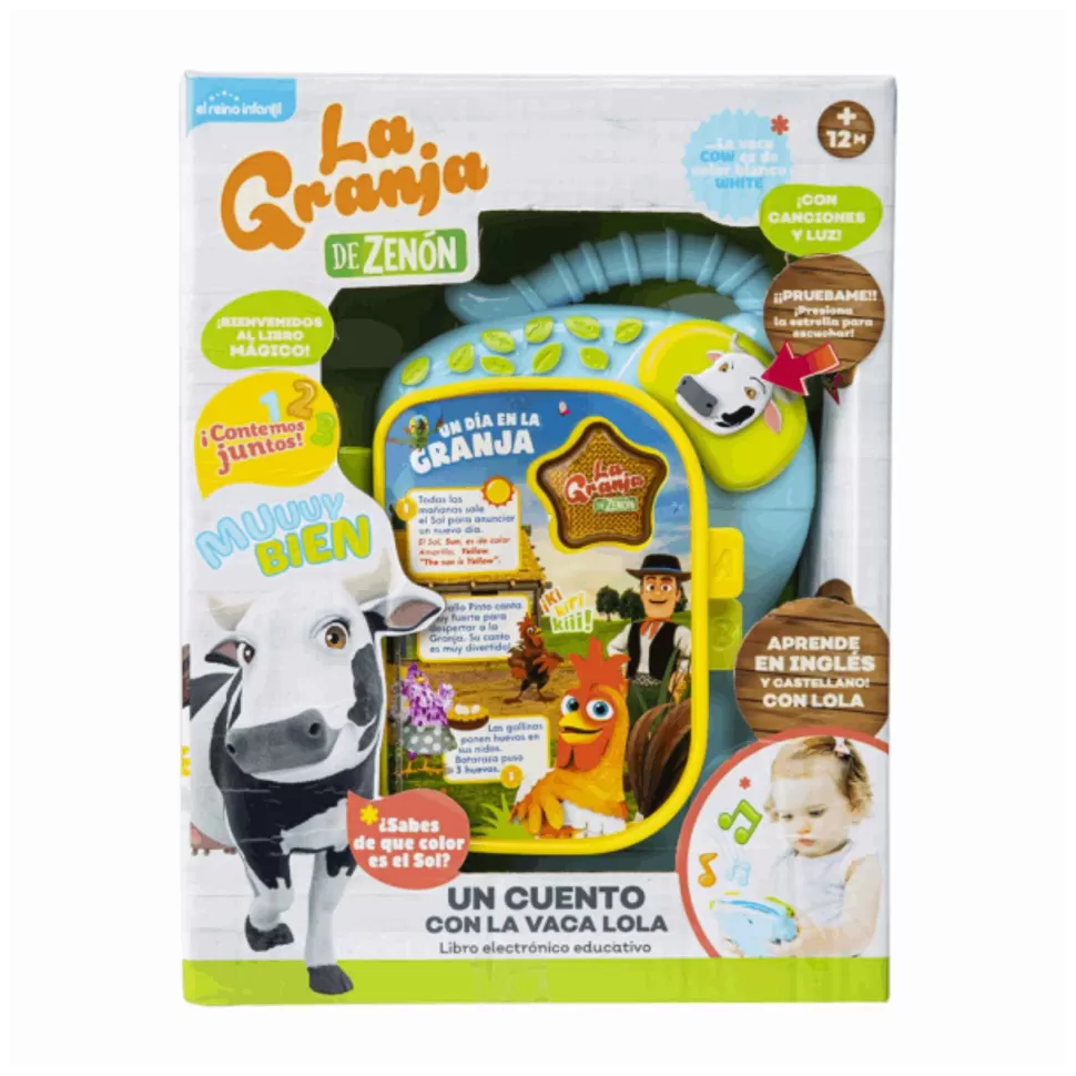 La Granja de Zenón La Granja De Zenon Libro Electronico Educativo De La Vaca Lola* Juguetes Electrónicos
