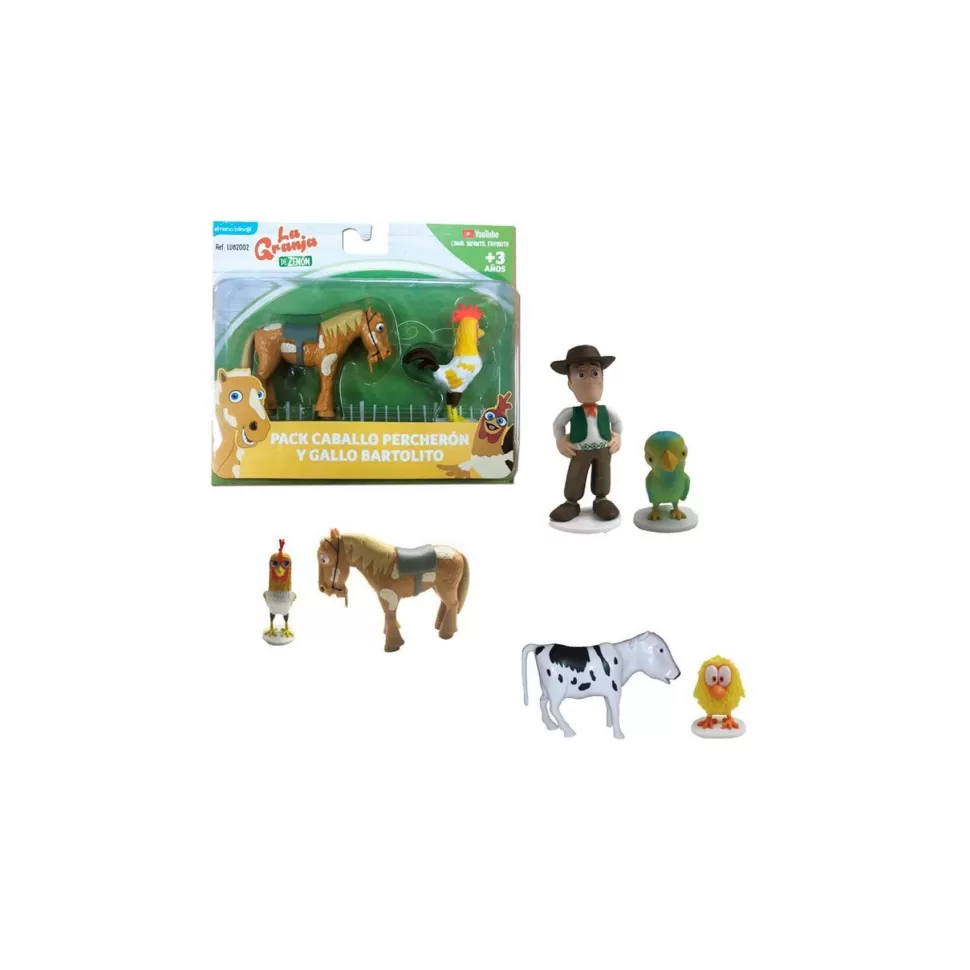 La Granja de Zenón La Granja De Zenon Pack 2 Figuras* Primera Infancia